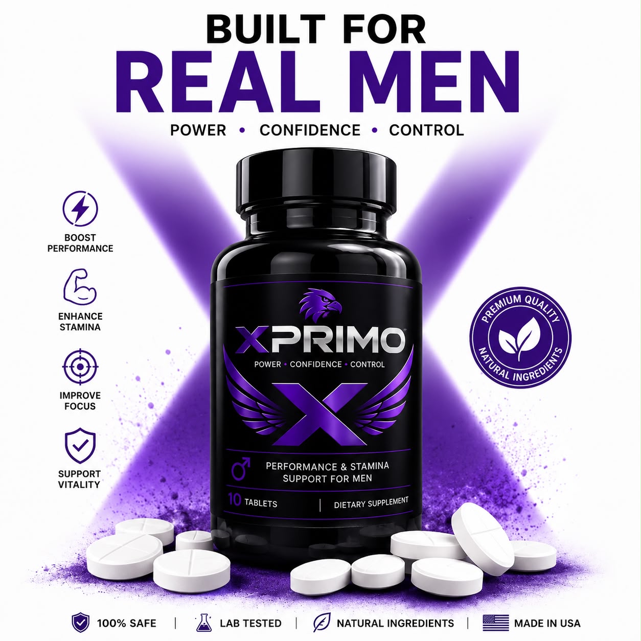 Xprimo Max Power Tablets for Men