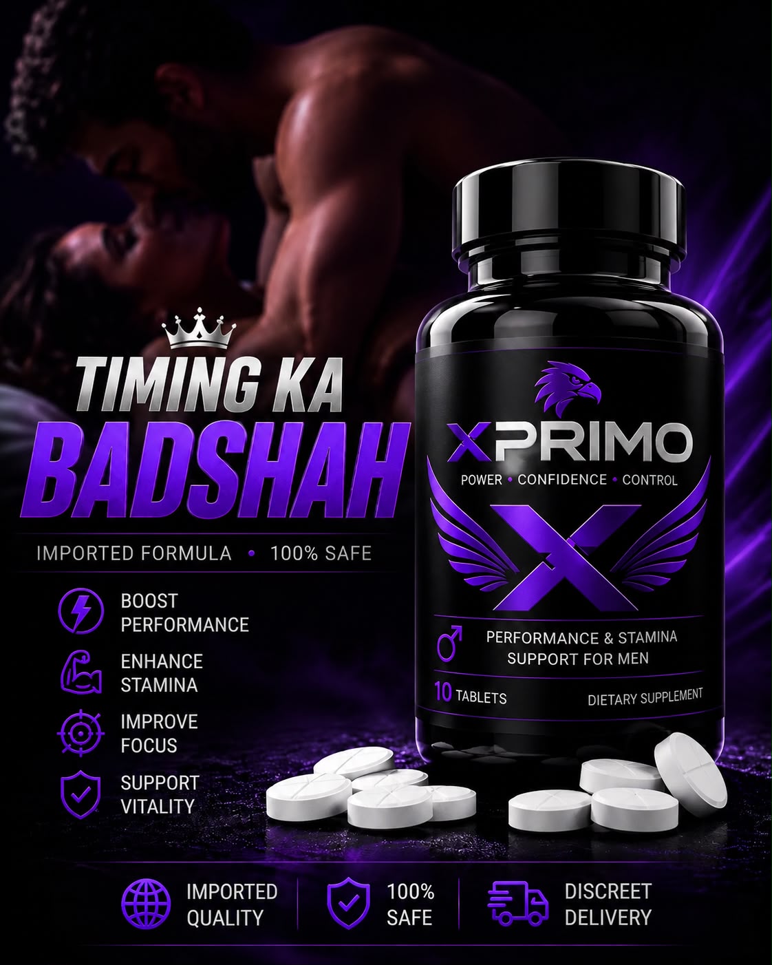 Xprimo Max Power Tablets for Men